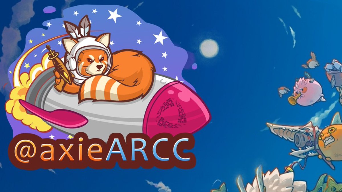 axieARCC's tweet photo. Do you want to join the #TeamARCC scholarship program for #AxieInfinity?
Apply now at: https://t.co/mmFlTysfTo https://t.co/rWKiMoRSW8