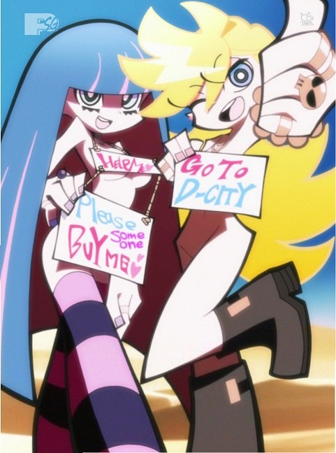 Studio Gainax/Trigger Artworks on X: Panty and Stocking with