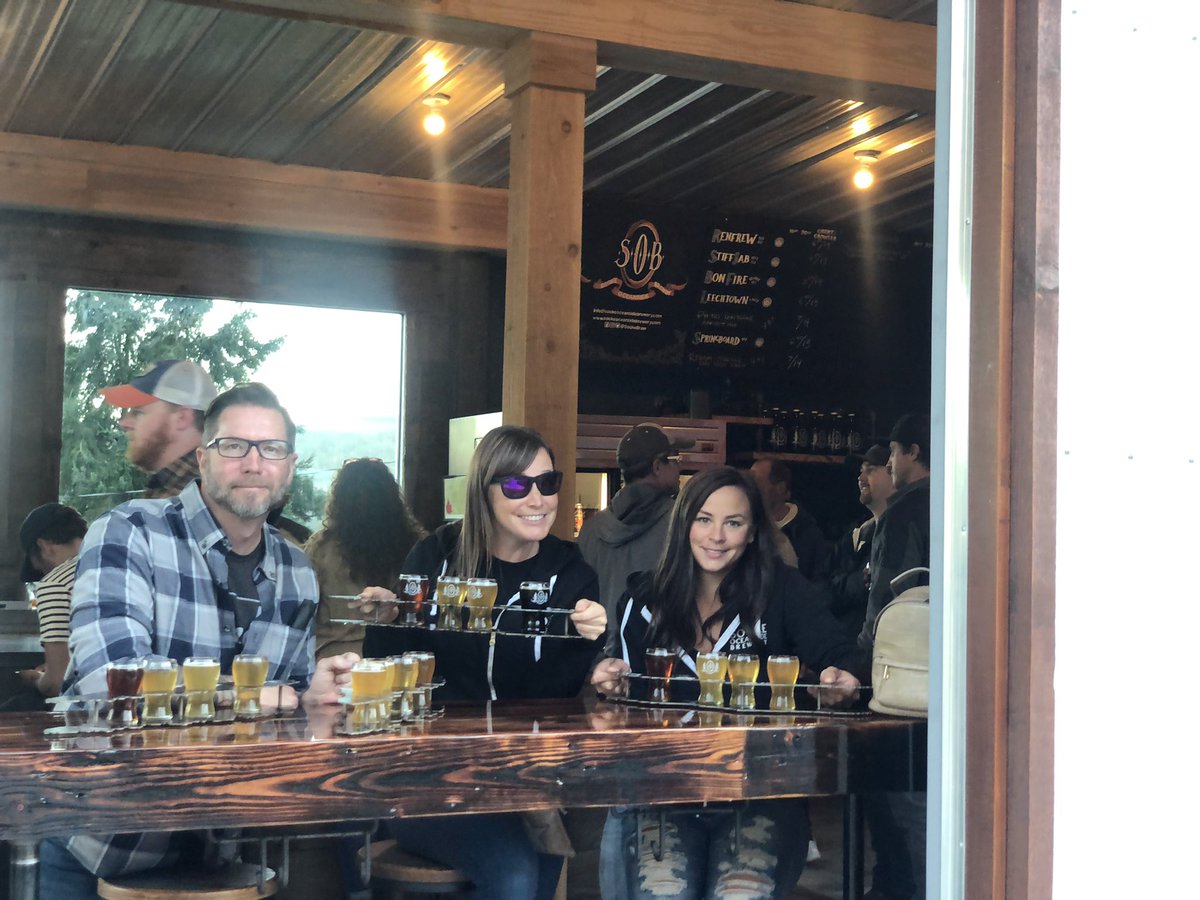 craftbrewjester's tweet photo. Soft opening !!!!!! Congrats to #sookeoceansidebrewery @sookebrew you’ve come so far in 4 years #soproud also this counts as a new brewery cause it is so different from the old space so this is #brewstop #50 of 2021 #brewQuest2021
#QuestToBreak64
#CraftNotCrap #yyj
#sooke #pals https://t.co/OQQbwsTNCe