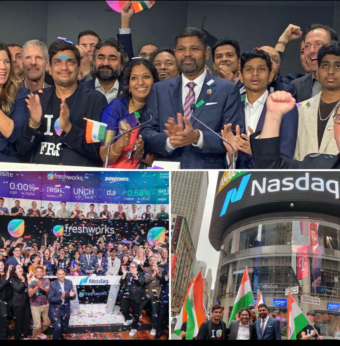Bimala_Behera's tweet photo. What an inspiring, moment of validation for the SaaS ecosystem in India thanks to Freshworks's $10 billion+ valued IPO on Nasdaq, the first ever for a SaaS company from India 🇮🇳 https://t.co/BqL4N47ZGa