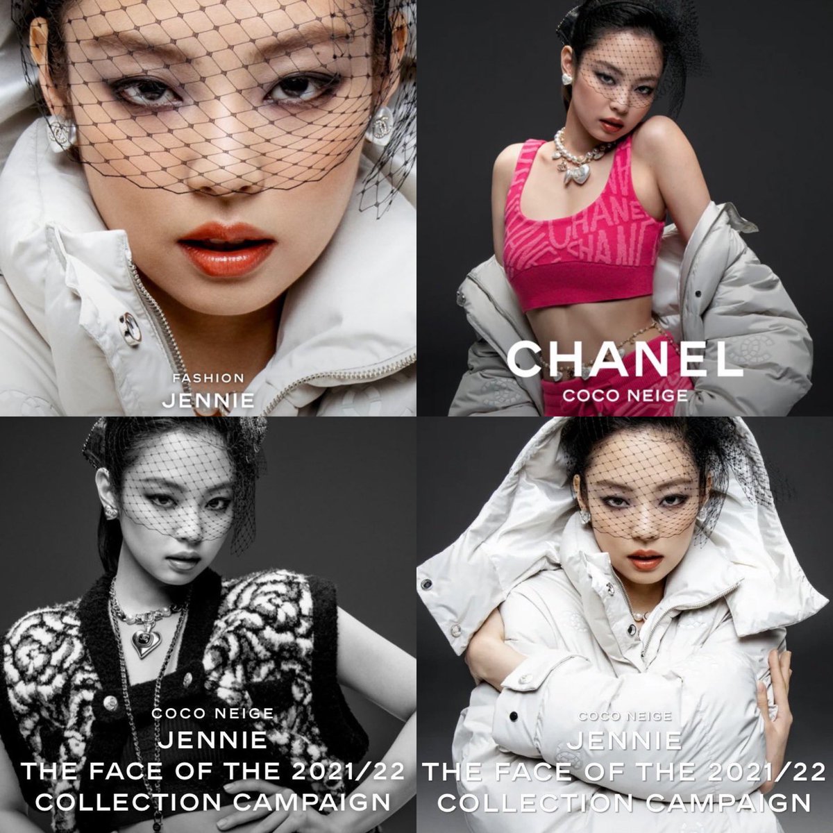 JENNIE is the face of the Coco Neige 202122 collection campaign Time International #33 JENNIE is the face of the Coco Neige 202122 collection campaign Time International