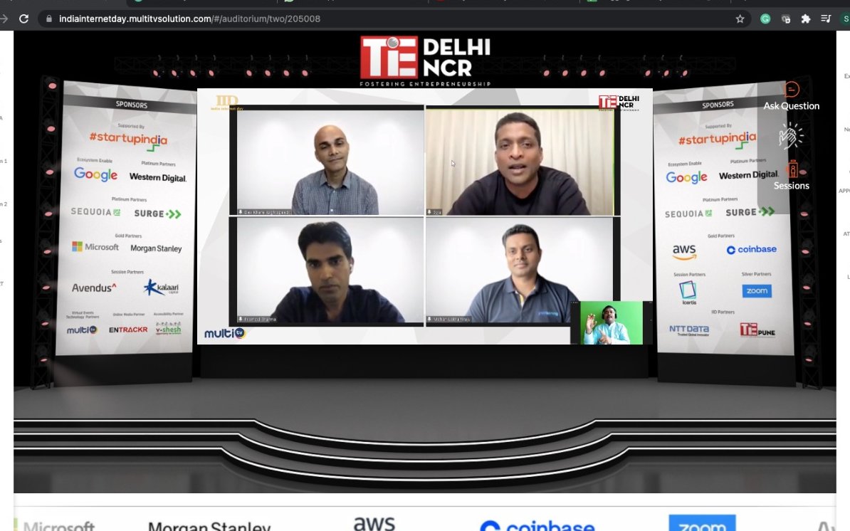 MultiTVVideo's tweet image. “Great Learning is a higher education and professional learning company. 
We have about 2.2 million learners that come from 180+ countries.” -Mohan lakhamraju
@mlakhamraju #iDay2021 #livestreaming  #platformpartner #BestVirtualConferencePlatform