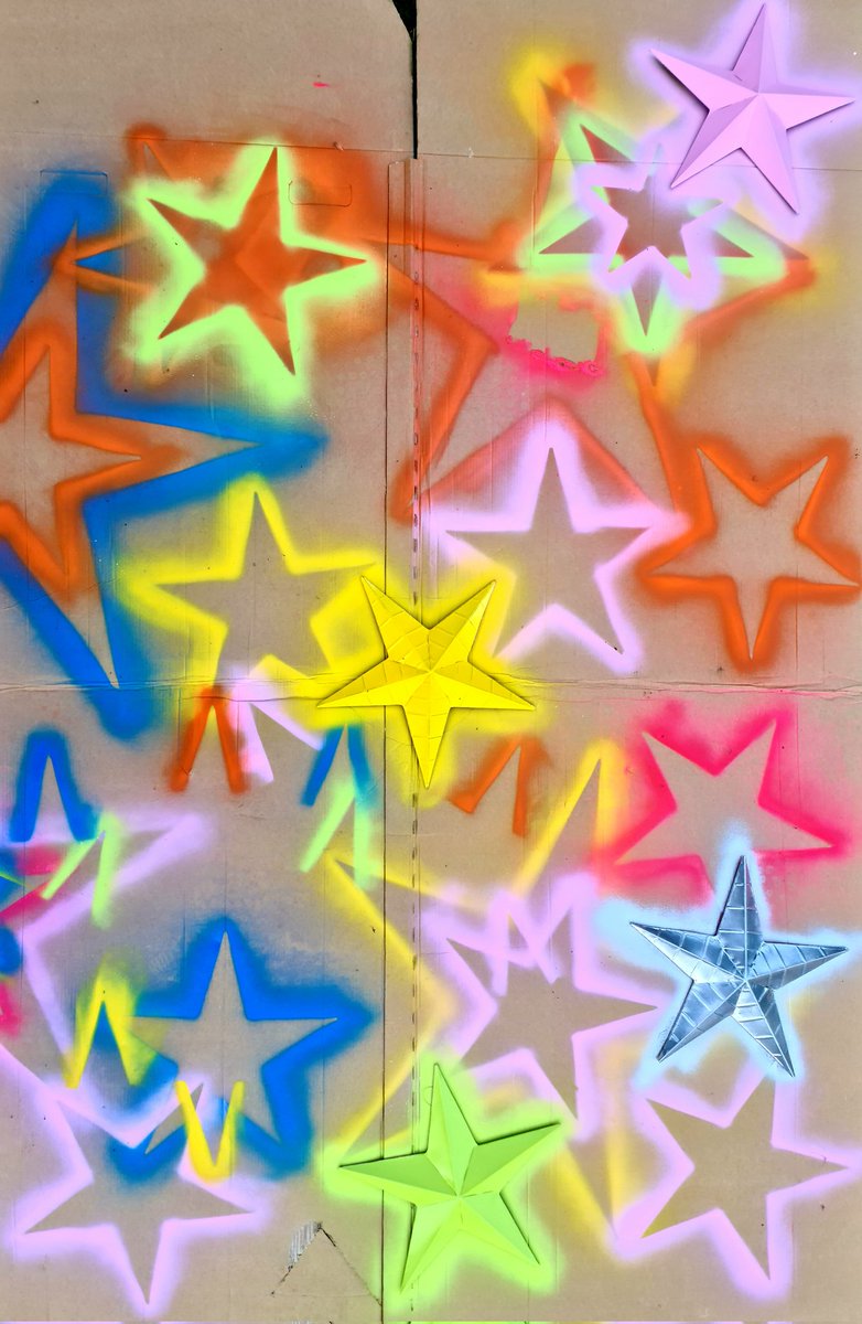 eclectichound's tweet image. More custom stars being sprayed up, including one of our new colours for this season, silver.
🌟
🌟
🌟
#CustomColours #Stars #ColourPop #SparkJoy #WinchesterIndependents #IndieBiz #HelloWinchester #EclecticHound #ShopLocal #LeadNotFollow