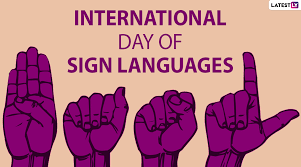 Krishnavallabhi's tweet photo. #InternationalDayofSignLanguages  (IDSL) is celebrated annually across the world on 23 September.

➡️This day is celebrated to raise awareness of sign languages and strengthen the status of sign languages.

#Theme2021  :  “We Sign For Human Rights" https://t.co/MTNRqYYfG4