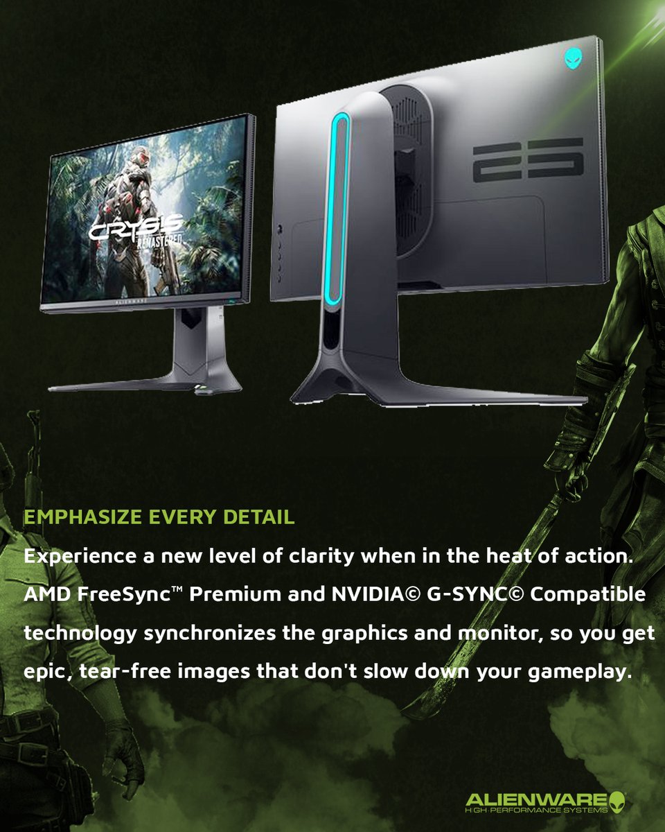 MombasaComputer's tweet photo. The ALIENS have arrived, yes you heard right. The DELL Alienware 25 Gaming Monitor - AW2520HFA Have arrived for all that take their gaming seriously and want to take their game to the next level. The monitor is the S.I Unit for monitors in professional tournaments worldwide GetIT https://t.co/amA5Fq51y5