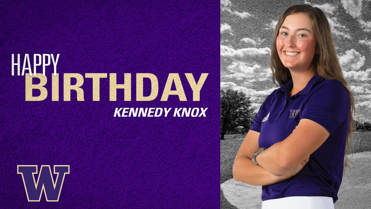 UW_WGolf's tweet photo. Look who's having a 𝐁𝐈𝐑𝐓𝐇𝐃𝐀𝐘🎂🎉 today!! @KennedyKnox https://t.co/JXhRCVhtyn