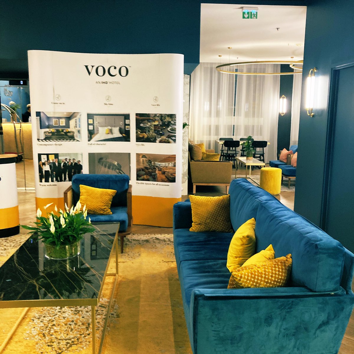Ce matin, on prend son café ☕️ et on vient au <a href="/vocohotels/">voco hotels by IHG</a> Montparnasse pour découvrir de nombreuses startups du monde de l’hôtellerie pendant le #demoday du @WelcomeCityLab 
#paris #startup #etourisme #hotel #innovation