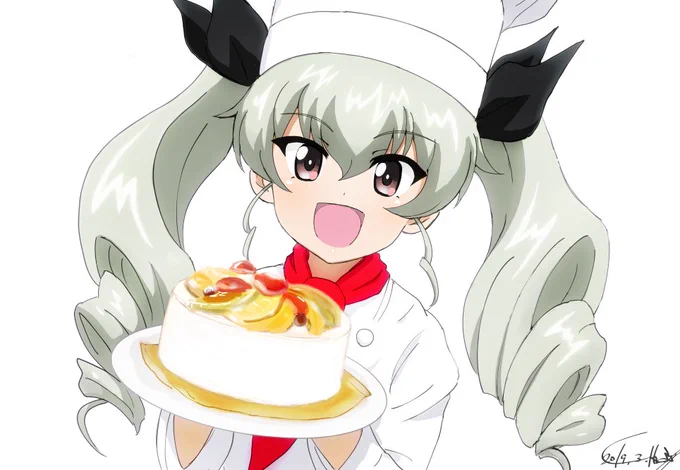アンチョビ姐さんお誕生日おめでとう!
#アンチョビ誕生祭
#アンチョビ誕生祭2021 
