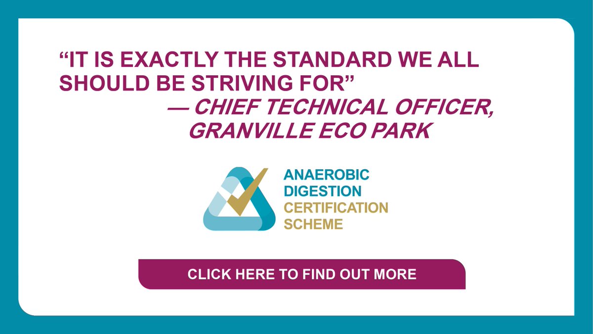ADCS: "It is exactly the standard we all should be striving for”
Chief Technical Officer, Granville Eco Park" - okt.to/rI16PW