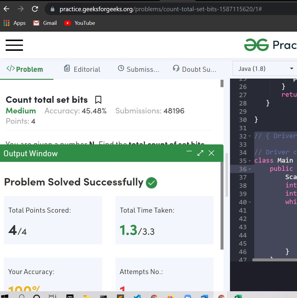 Malvika_Sinha12's tweet image. #Day9
Was indeed an easy question but keeping in mind the bugs related to time complexity it ended to be messy!And specially for the new bies!:D
#funcoding
#100daysofcodewithGFG