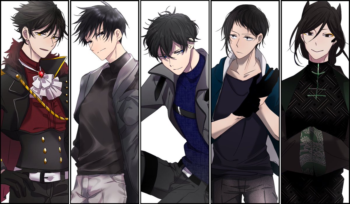 フォロワーの黒髪男子探索者が見たい ウウ 銀づき のイラスト