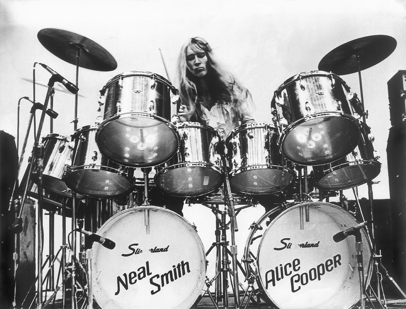 Happy Birthday to Alice Cooper drummer and percussionist Neal Smith, born on this day in Akron, Ohio in 1947.    