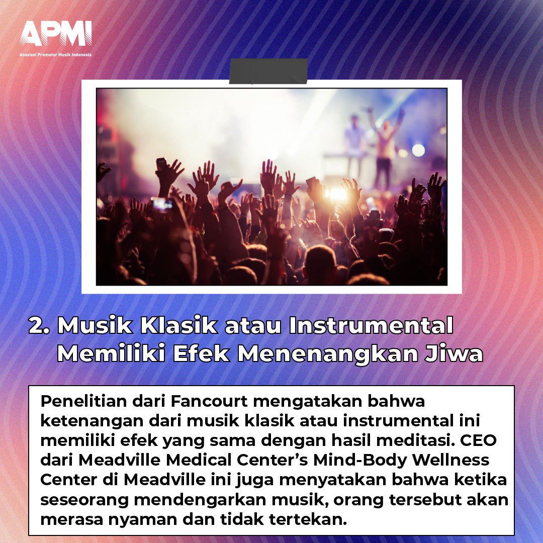 APMI (Asosiasi Promotor Musik Indonesia) tweet media