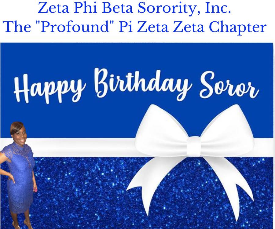 PiZetaZeta's tweet photo. Happy Birthday to our beautiful Soror Tyneshia Thompson! We pray your day is filled with happiness and your year is filled with joy!!

#PiZetaZeta #HappyBirthday #zphib #CaliZetas #PacificRegionZetas https://t.co/KCdOTKRtKA