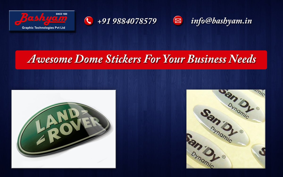 Awesome Dome Stickers For Your Business Needs
#Commercialstickers, #Industrialstickers, #Domestickers, #Stickerlabel, #Labelsticker, #design, #graphicdesign, #logo, #domelabels, #stickermanufacturers, #manufacturersticker #customstickers.

 bit.ly/3ApLS9e
9884896552