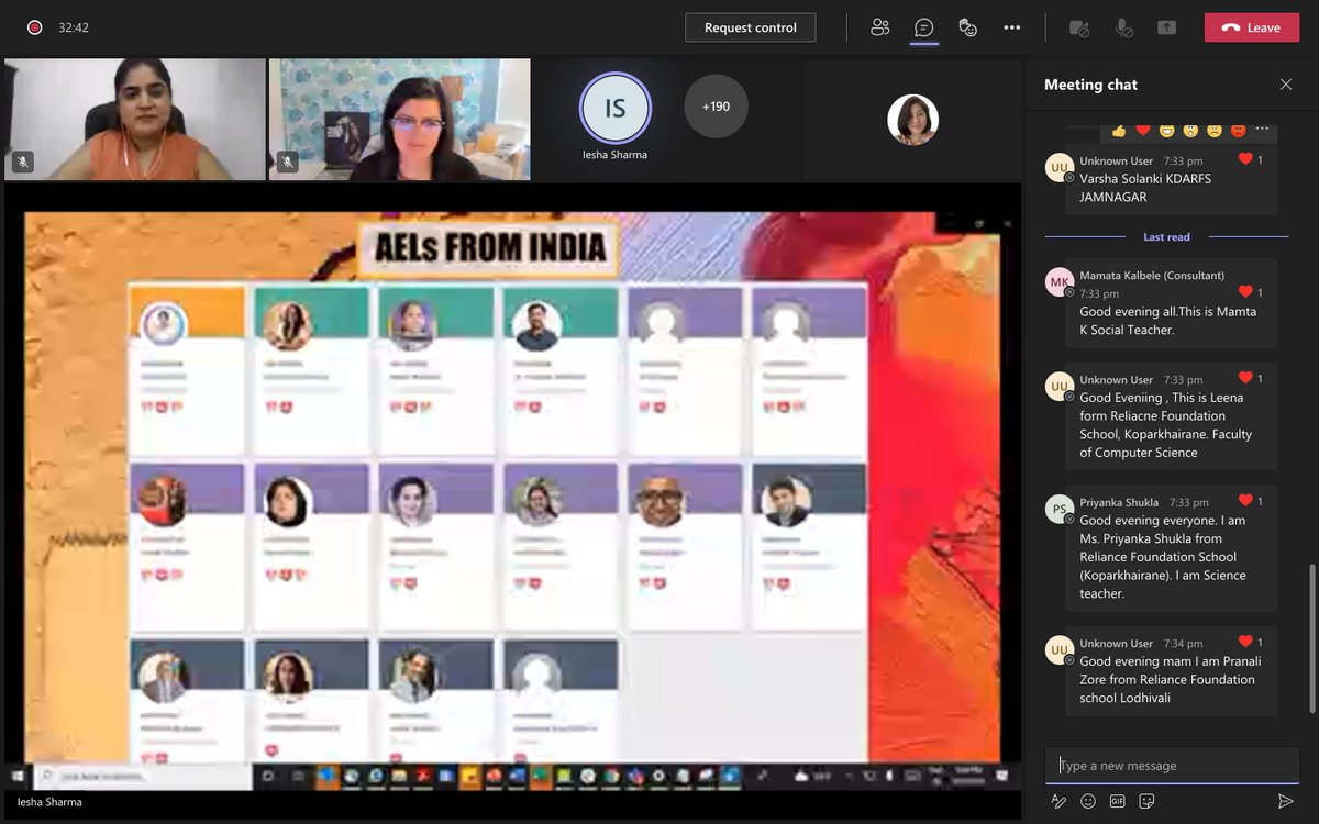 tinapeji_21's tweet photo. #DAISFamily attending this exciting, informative session with @TanyaAvrith and #AdobeEduCreative educators all over India! ❤️🙌
@creativecloud 

#DreamLearnExcel https://t.co/el9bfpifBl