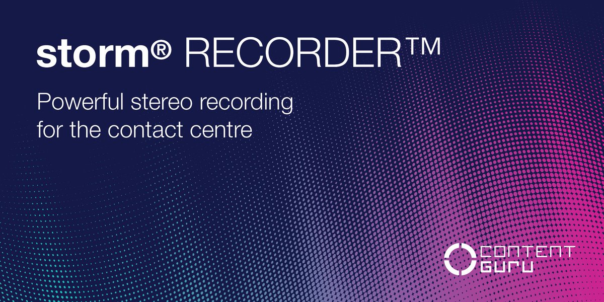 Discover 𝘀𝘁𝗼𝗿𝗺 RECORDER, the powerful recording tool that uses #StereoRecording for higher quality audio, and deeper analysis potential: okt.to/91wNsQ