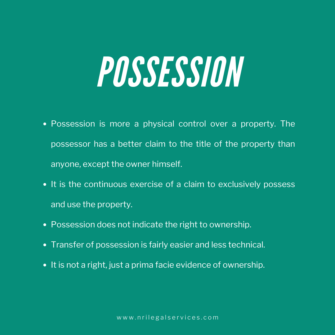 NRILegal's tweet photo. Understand the concept as well as the relation of #Ownership and #Possession under Property law in India. Get your facts clear! https://t.co/MRBDEDXIWP
#PropertyOwnership #OwnershipRights #IndianProperty #PropertyPossession #PropertyLaw #NRIs #India #NRILegalServices #LawFirm https://t.co/jnpNNTxO0z
