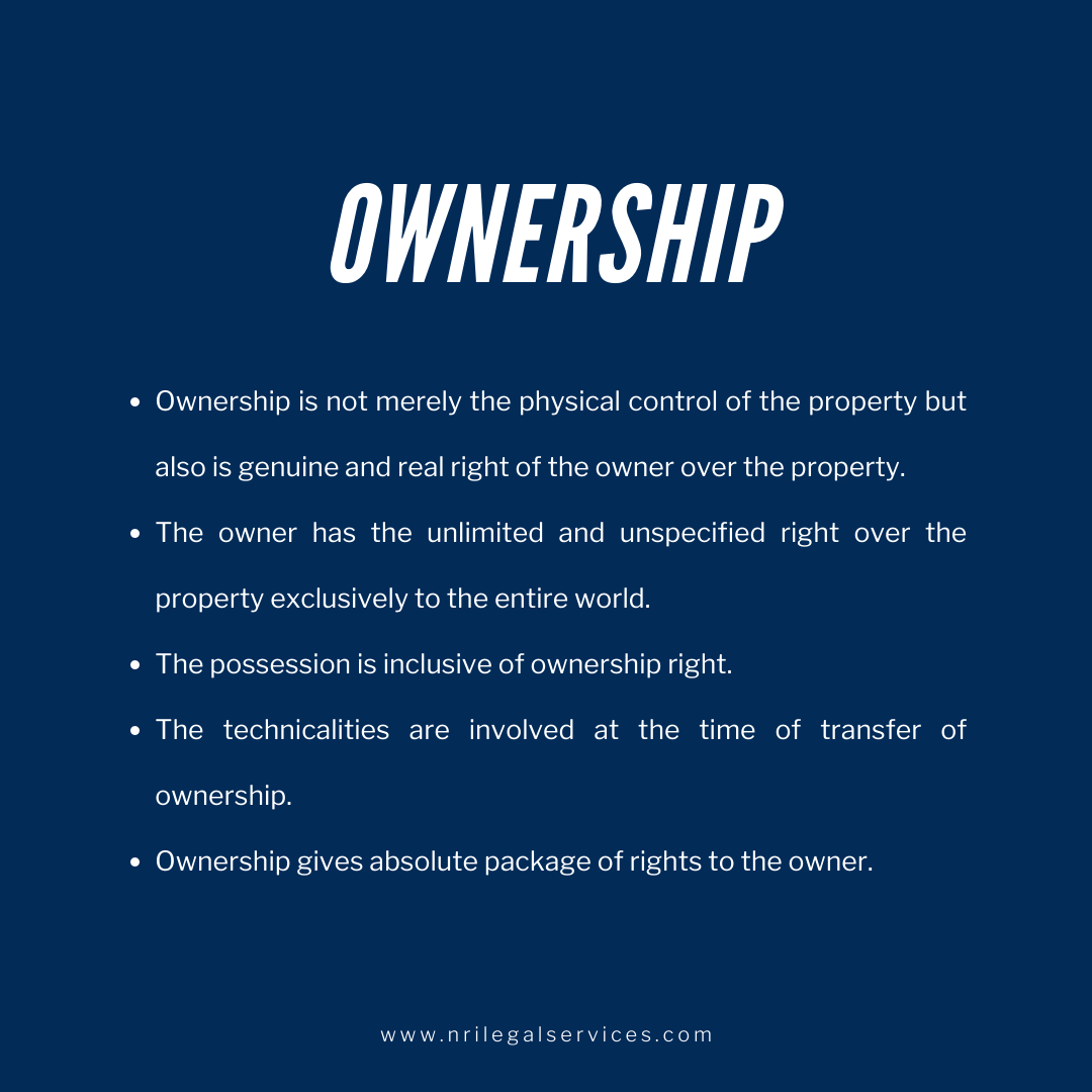 NRILegal's tweet photo. Understand the concept as well as the relation of #Ownership and #Possession under Property law in India. Get your facts clear! https://t.co/MRBDEDXIWP
#PropertyOwnership #OwnershipRights #IndianProperty #PropertyPossession #PropertyLaw #NRIs #India #NRILegalServices #LawFirm https://t.co/jnpNNTxO0z