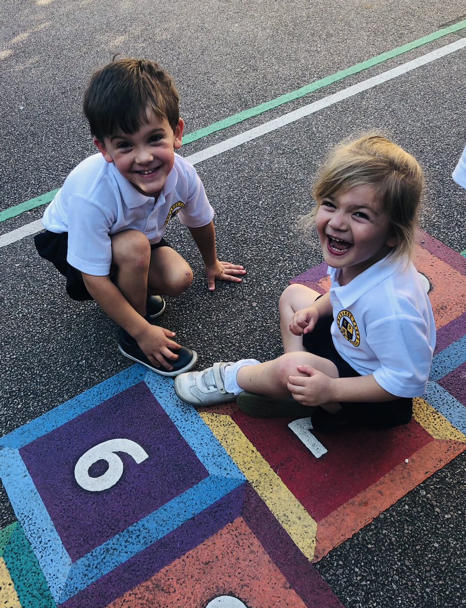 We are having lots of fun in nursery today !