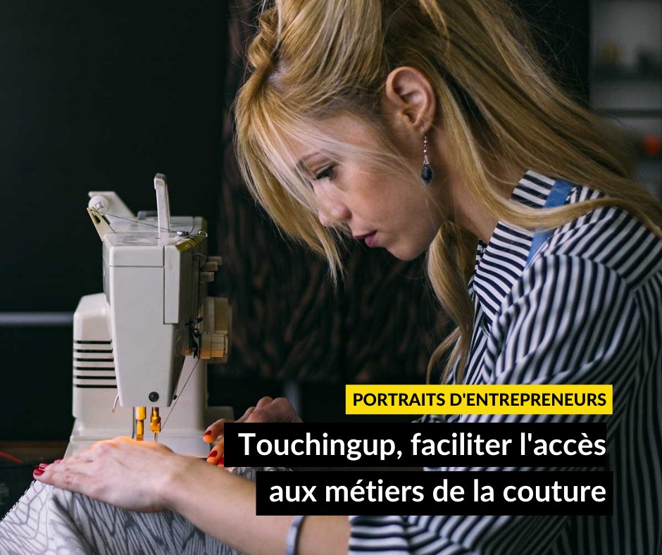 GenilemVdGe's tweet photo. Elle révolutionne le secteur de la #couture avec une plateforme de mise en relation entre clients et couturières : découvrez le portrait de la jeune entreprise #Touchingup que nous accompagnons depuis 2020 >> https://t.co/2yfp2jUfCX
#entrepreneuriat #innovation #mode https://t.co/GRXStCscK3