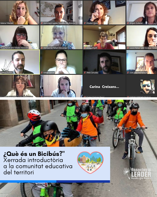 LeaderRGB's tweet photo. 🚴♀️ El "Bicibús" de @canvisencadena desperta l'interès de la comunitat educativa del territori.
Vols saber-ne més? https://t.co/fUi9D2xyv3
@diba
@DiputacioGirona
@arcaruralcat
@agriculturacat
#mobilitat2021 #mobilityweek2021 #mobilitatsostenible https://t.co/5DEmsHzbys