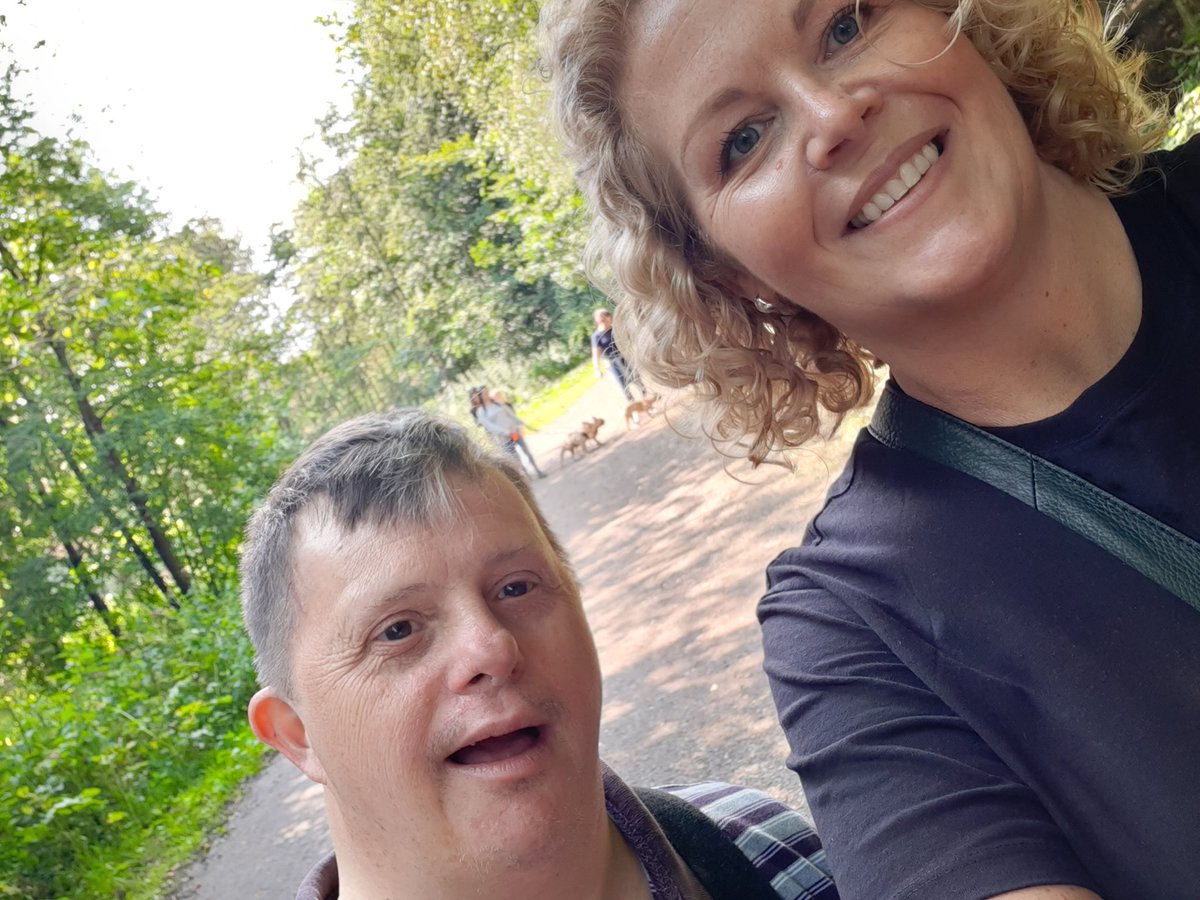My brother in law Mike. Unlike the educated law makers, who today ruled a life with #DownsSyndrome is worthless, he posseses a deep emotional intelligence, empathy, humanity and moral backbone. Yet Ironically, DS is considered an intellectual disability #DownrightDiscrimination