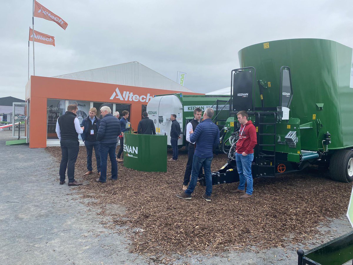 AlltechIreland's tweet photo. Really enjoying day 2 of @balmoralshow with @KEENANsystem. Be sure to call to stand C18 and meet the team! https://t.co/4OyiNZMh64