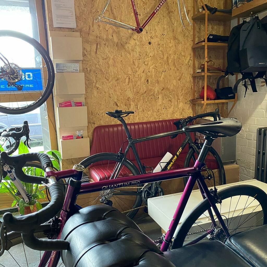 TransDivision's tweet photo. GTD Just waiting for collection! @parleecycles #parlee #klein #service #gammatd #build #restore #ride #happydays #getsome #happycycling #waiting https://t.co/dr7bctVOnl