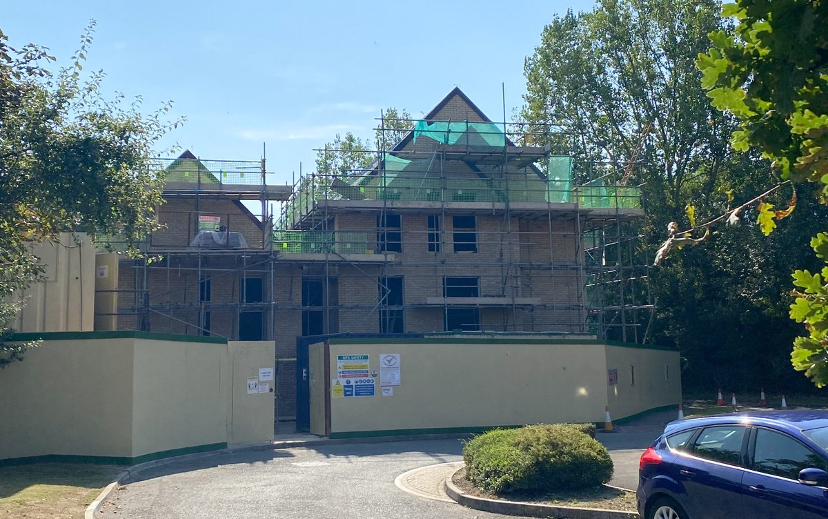 We are pleased to see our bespoke Short Stay Accommodation project for Chichester District Council progressing well on site.  Almost weather tight and looking great in the autumn sunshine. <a href="/ChichesterDC/">Chichester District Council</a>   #stirlands #architecture #chichester