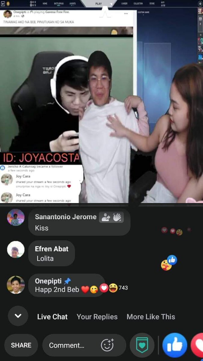 _Cedrick01's tweet photo. @JoyAcostaaa Happy 2nd Monthsary onejoy ❤️
Araw na naman ng pagiging langgam namin sa sobrang kilig whahah 💕
Simple message lang pero galing sa puso ko pakatatag kayo ate kuya sa relationship nyo wala na kahit na sino Ang Makapag hihiwalay sa innyo 💕
#onejoy
#forever https://t.co/urYMFaCVLP