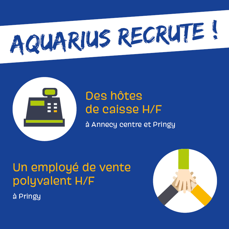 BiocoopA's tweet photo. 📣 AQUARIUS RECRUTE 📣

Envie de rejoindre l'équipe ? Nous avons besoin :
- d'hôtes de caisse H/F
- d'employé de vente polyvalent H/F

Postulez en ligne !
➡️ https://t.co/BwG2x4i2Hl

#emploi #offredemploi #recrutement #polyvalent #magasin #job #HauteSavoie https://t.co/JtGS6vbzFO