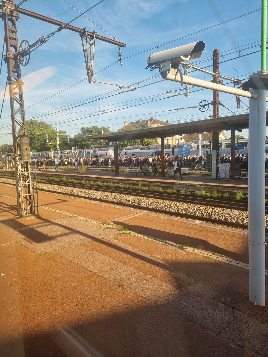 #backtowork 
#teletravail
Gérer la reprise des déplacements  by <a href="/SNCF/">❌</a> ... 2eme journée de galère...