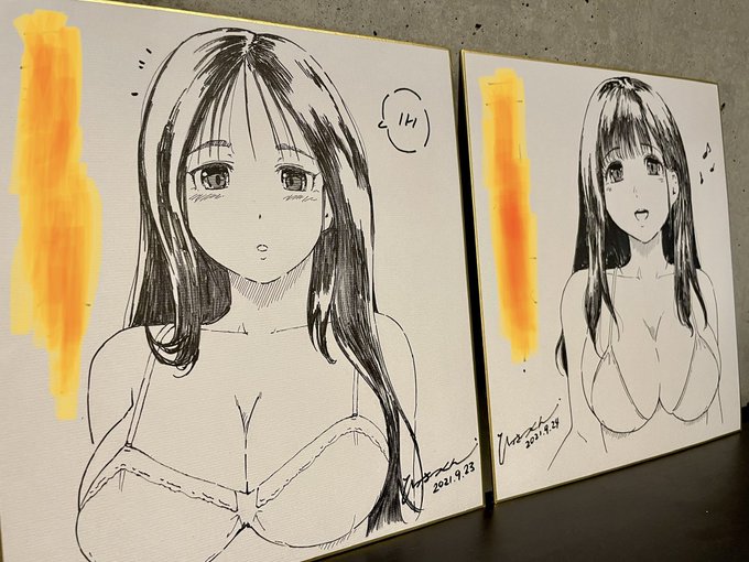 描いたよ^ ^とらのあなへ送る。そしたら順に当選者さんのもとへ旅立ってゆくだろう〜。おめ‼️ 