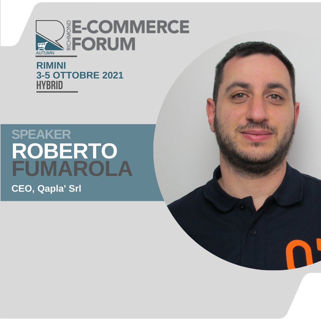 Qaplait's tweet photo. 🔜Solo 10 giorni a "@RichmondItalia - Ecommerce forum Autumn"! 💥
👨💼 Il CEO @Qaplait @Icelord a sarà tra gli #speaker della giornata di apertura il 3 Ottobre live a #Rimini!
🎫Richiedi un invito qui: https://t.co/BNywean9sa
#RichmondForum #ecommerce #ecommerceforum #3Ottobre https://t.co/ow8OLYqKJw