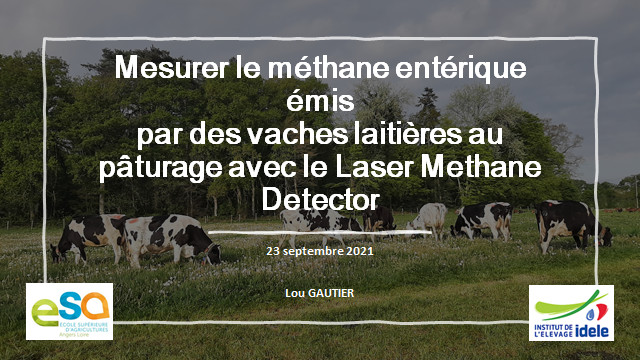 B_Rouille's tweet photo. En route 🚘 pour la soutenance de Lou à @Groupe_ESA
Au programme, les résultats des mesures de méthane entérique sur des vaches laitières au pâturage avec le #LMD / projet @ERA_NET_SusAn #GrASTech
#ceuxquifontlelait #méthane @InstitutElevage @ILVOvlaanderen https://t.co/gaxwH7eJyH