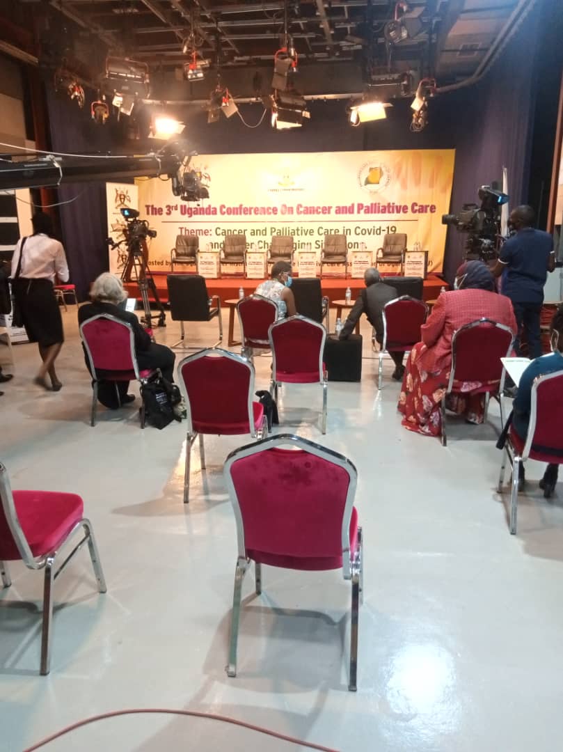 VickyVaroh's tweet photo. #3UgCaPConference
#CancerUg
All is set for the first day of the Uganda conference on cancer &amp; Palliative Care in #Covid19 &amp; other challenging situations.
@UgandaCancerIns 
@MarkMwesiga 
@OPMUganda 
@ubctvuganda https://t.co/CWnqRGBav9