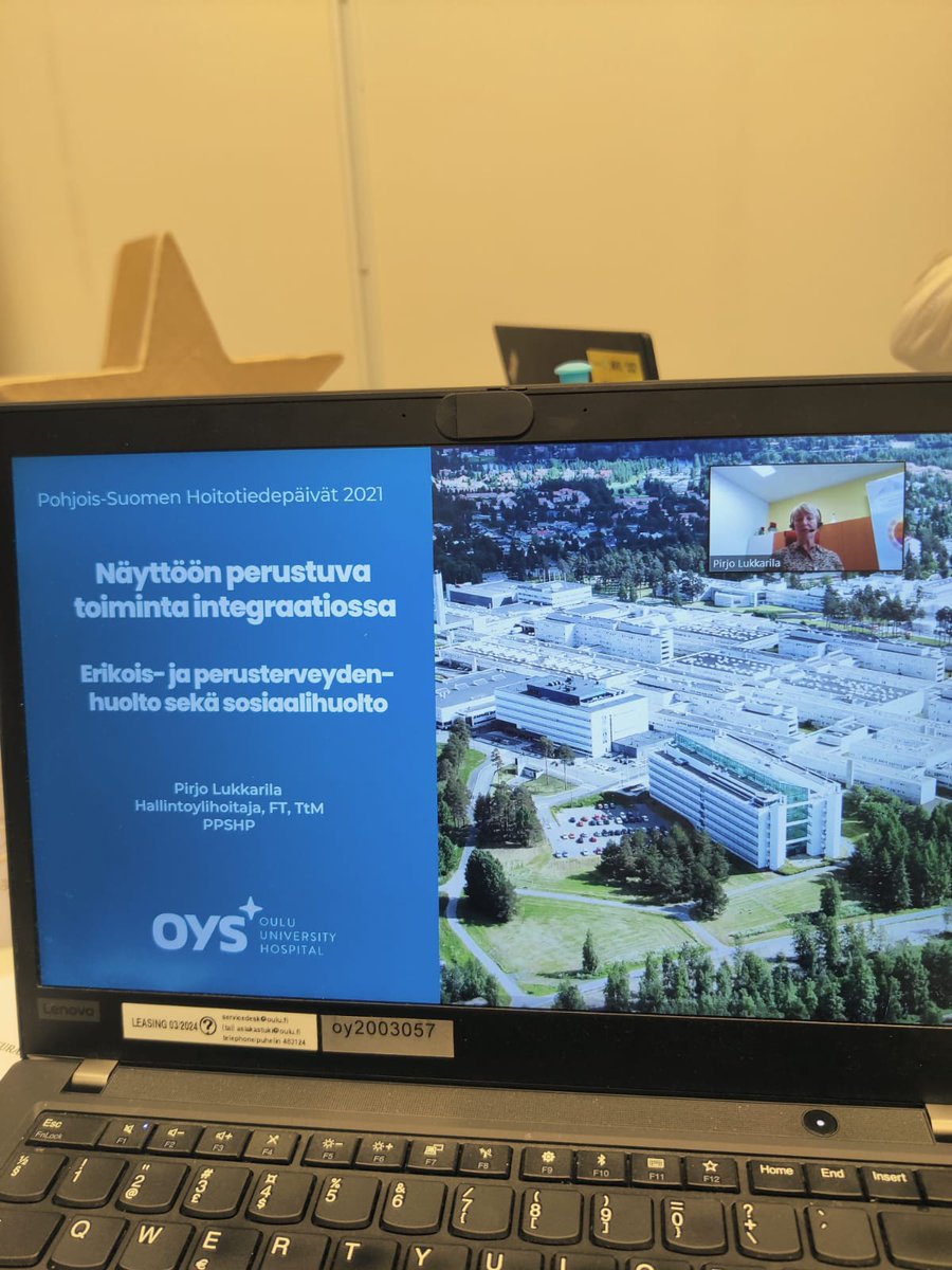 HST_OY's tweet photo. Pirjo Lukkarilan puheenvuorossa käsiteltiin erikois- ja perusterveydenhuollon sekä sosiaalihuollon näkökulmasta näyttöön perustuvaa toimintaa integraatiossa. #PSHTP #PSHTP2021 #hoitotiedepäivät https://t.co/c4Oo0EKFDl