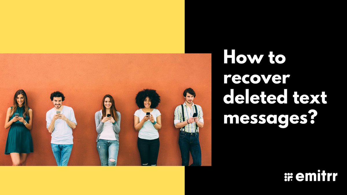 New Blog Alert!

Read on to find out how you can recover your deleted text messages 
lnkd.in/gZB3EkdT