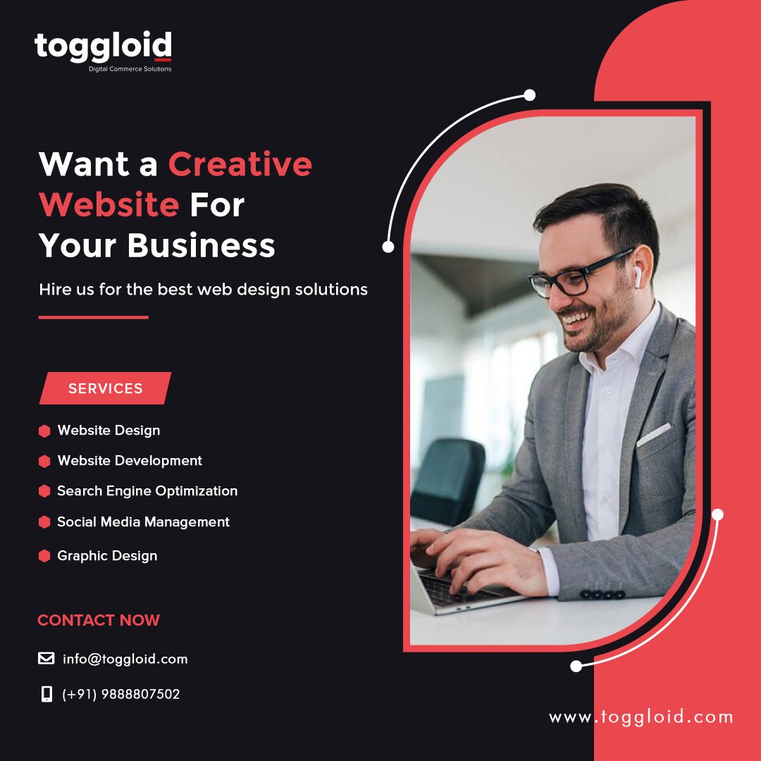 toggloid's tweet photo. Want a Creative Website for Your Business?

Contact Us Now:-
Mobile No.: (+91) 988-880-7502
E-mail Id.: info@toggloid.com
Website: https://t.co/N02w74plO9

#WebsiteDesign #WebsiteDevelopment #Chandigarh #Panchkula #Mohali #GrowYourBusiness #GrowOnline #MakeYourBusinessOnline https://t.co/twIppk4df5