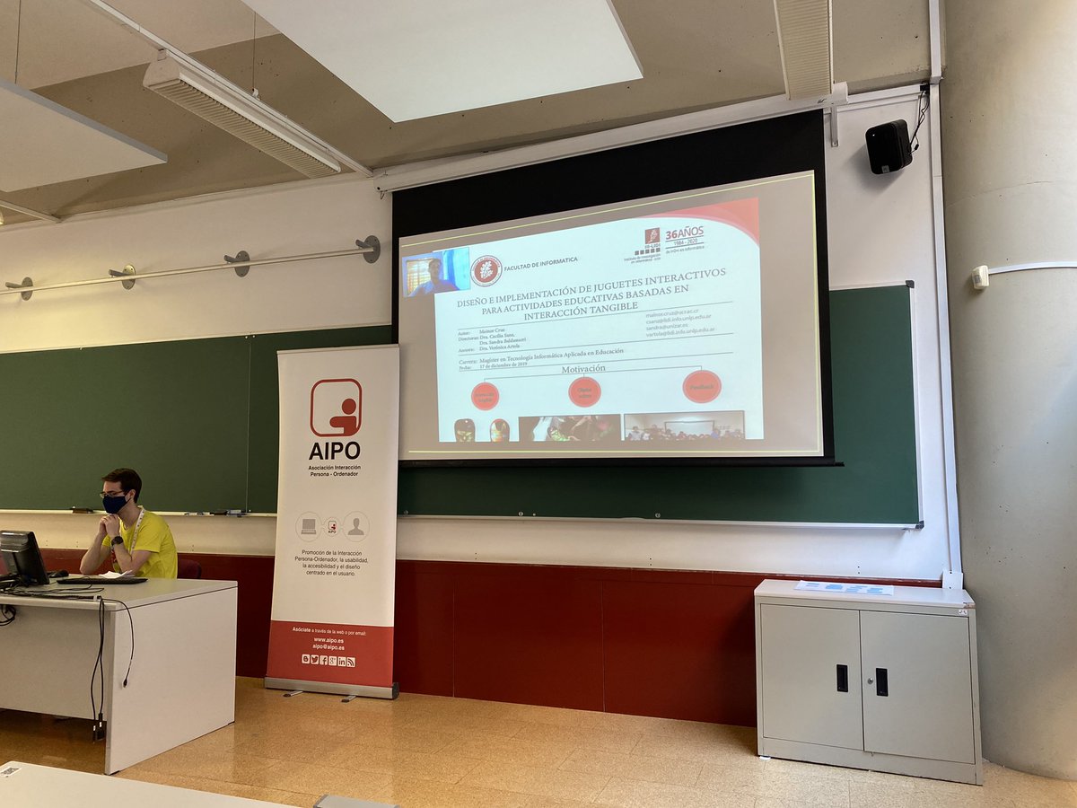 Aula 3.0.6 «Diseño e implementación de juguetes interactivos para actividades educativas basadas en interacción tangible» Mainor Cruz Alvarado, Cecilia Sanz y Sandra Baldassarri. <a href="/CongresoCedi/">Congreso CEDI</a> <a href="/AIPOes/">AIPO España</a> #Cedi2021 #i2021