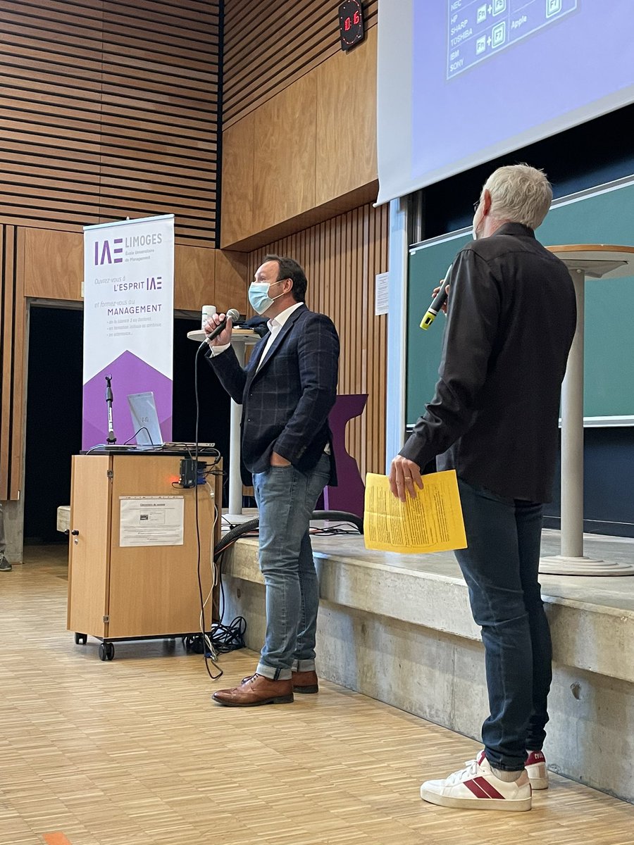 IAE Limoges (@iae_limoges) on Twitter photo Lancement des #ateliersdelinnovation 4ème édition par le discours du directeur de l’<a href="/iae_limoges/">IAE Limoges</a> <a href="/v_jolivet/">Vincent Jolivet</a>, interviewé par <a href="/be_inlive/">Eric Bessaudou</a> « Proposez, soyez fou » #espritiae
@ENSIL_ENSCI #facultédessciences @unilim <a href="/IAEFRANCE/">IAE FRANCE</a> Lancement des #ateliersdelinnovation 4ème édition par le discours du directeur de l’<a href="/iae_limoges/">IAE Limoges</a> <a href="/v_jolivet/">Vincent Jolivet</a>, interviewé par <a href="/be_inlive/">Eric Bessaudou</a> « Proposez, soyez fou » #espritiae
@ENSIL_ENSCI #facultédessciences @unilim <a href="/IAEFRANCE/">IAE FRANCE</a>