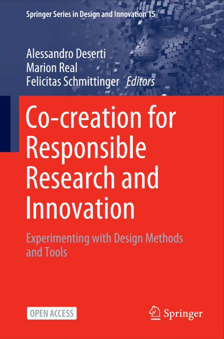 RRI Tools (@rritools) on Twitter photo New in the #RRI Toolkit
#Cocreation for Responsible Research & Innovation | Experimenting with Design Methods & Tools rri-tools.eu/-/co-creation-…
👉presents 10 real-life "experimentations" with #CitizenEngagement in #policymaking
📍#openaccess book result of the <a href="/SISCODEPROJECT/">SISCODESIGN</a> New in the #RRI Toolkit
#Cocreation for Responsible Research & Innovation | Experimenting with Design Methods & Tools rri-tools.eu/-/co-creation-…
👉presents 10 real-life "experimentations" with #CitizenEngagement in #policymaking
📍#openaccess book result of the <a href="/SISCODEPROJECT/">SISCODESIGN</a>
