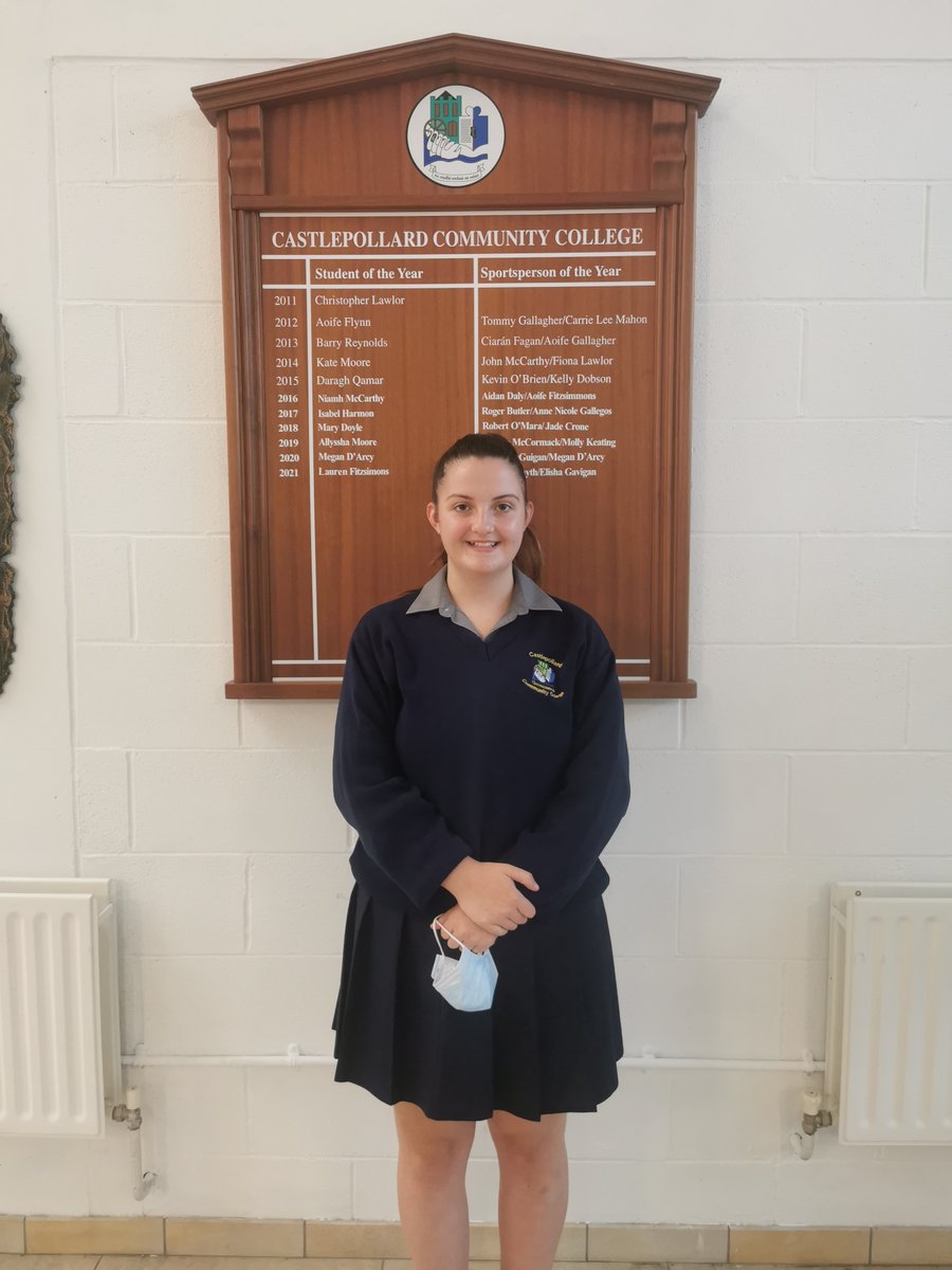 Congratulations to Aishling Fitzpatrick on being selected to compete for the Ireland Taekwondo team in the European championships in La Nucia in Spain on the 23rd - 28th November