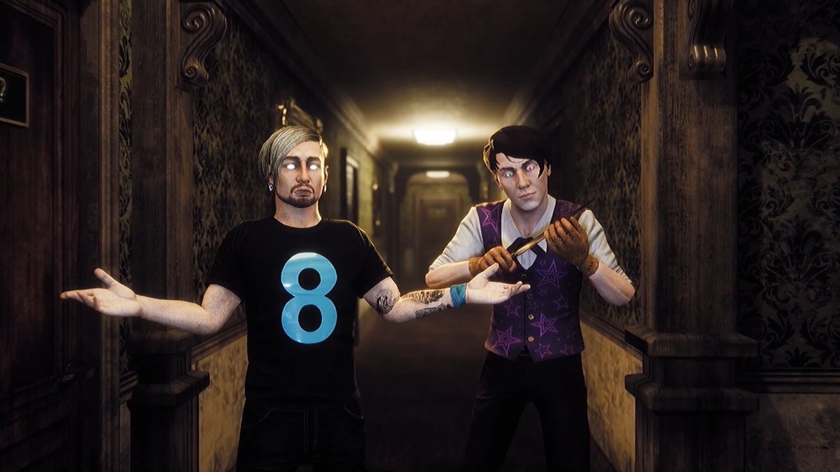 SmackNPie on Twitter: "FNAF inspired Security Guard suit for Dawko is part  of Dark Deception Monsters &amp; Mortals, a multiplayer horror game in Dark  Deception Universe As part of UK Creators DLC,