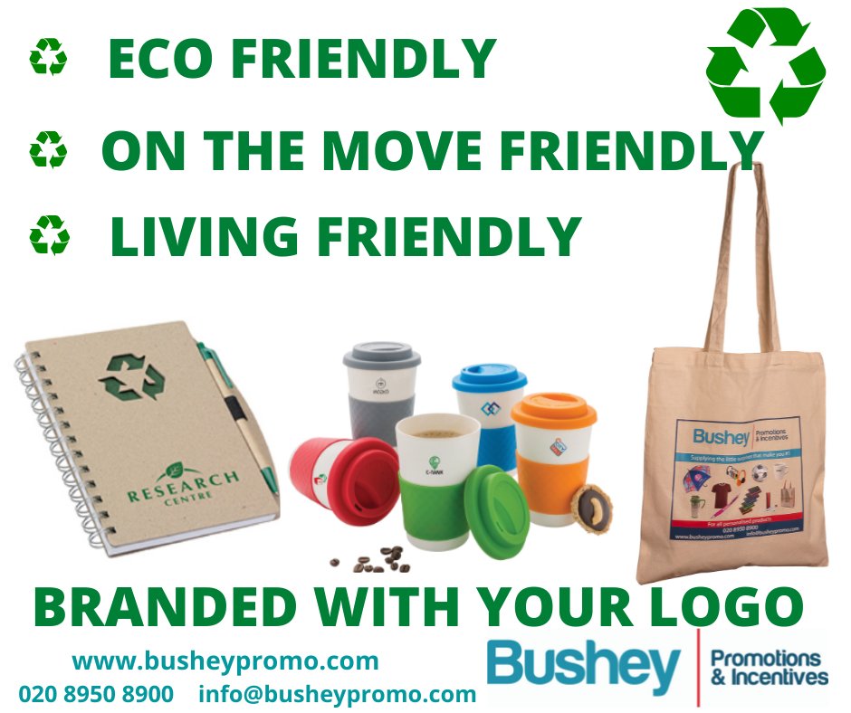 BusheyPromotion's tweet photo. Promote your company brand with an eco friendly giveaway showing just how much you care to go that little extra mile. For more details call 0208 950 8900 #eco #planet #promo #branded #bushey #busheypromo https://t.co/TdqTThMZQf