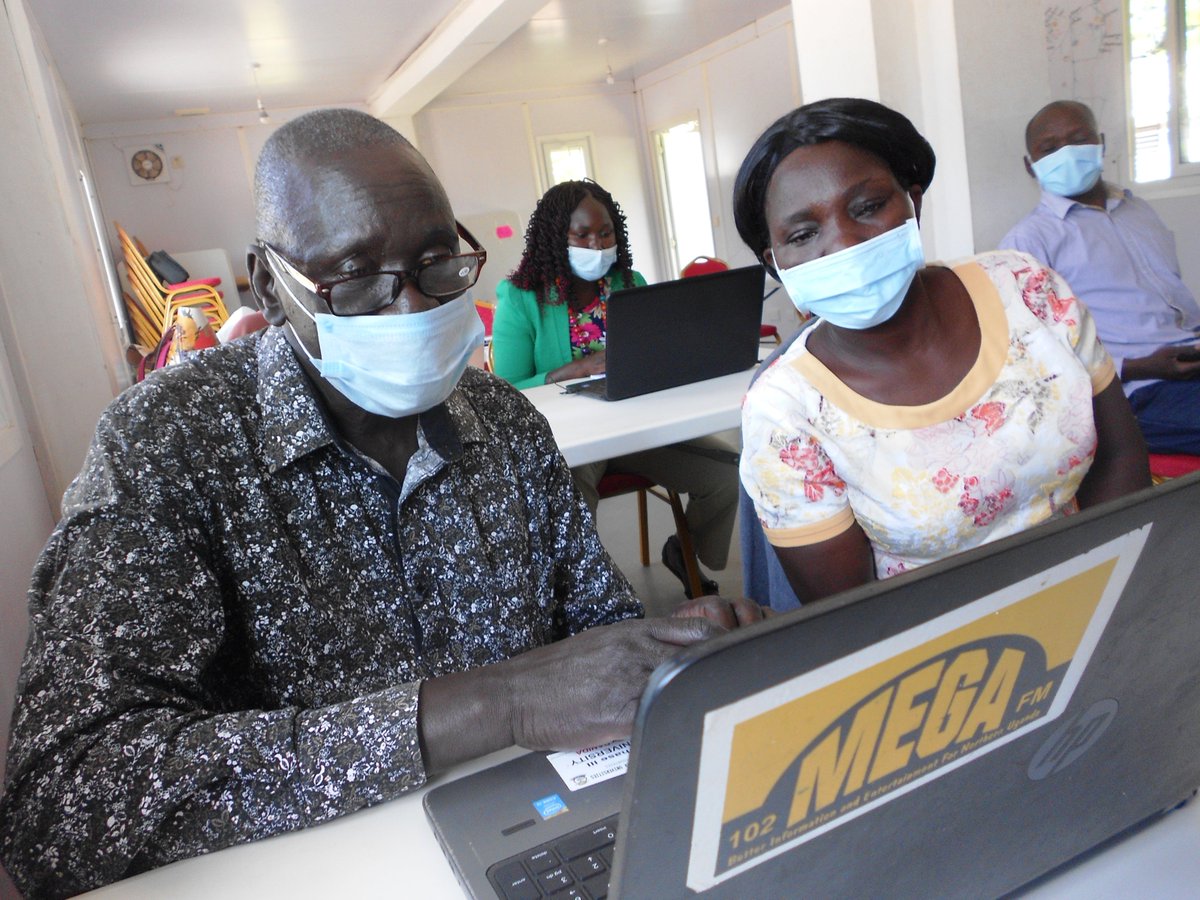 bsu_gulu's tweet photo. @GuluVarsity lecturers are being exposed to new teaching and learning tools, including CanopyLab, by a team from Aalborg University in Denmark. Integration of e-learning in educational approaches has become more important especially as the world grapples with COVID-19. https://t.co/2JweKRNCVr