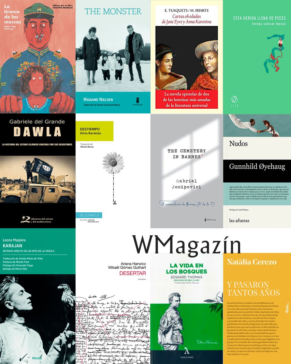 12 #libros que son puertas a 12 editoriales: 2ª entrega sobre sellos independientes y pequeños de España que enriquecen el mundo del libro. Especial de WMagazín con apoyo de <a href="/Endesa/">endesa</a> 📚👉 bit.ly/3nWFC5v