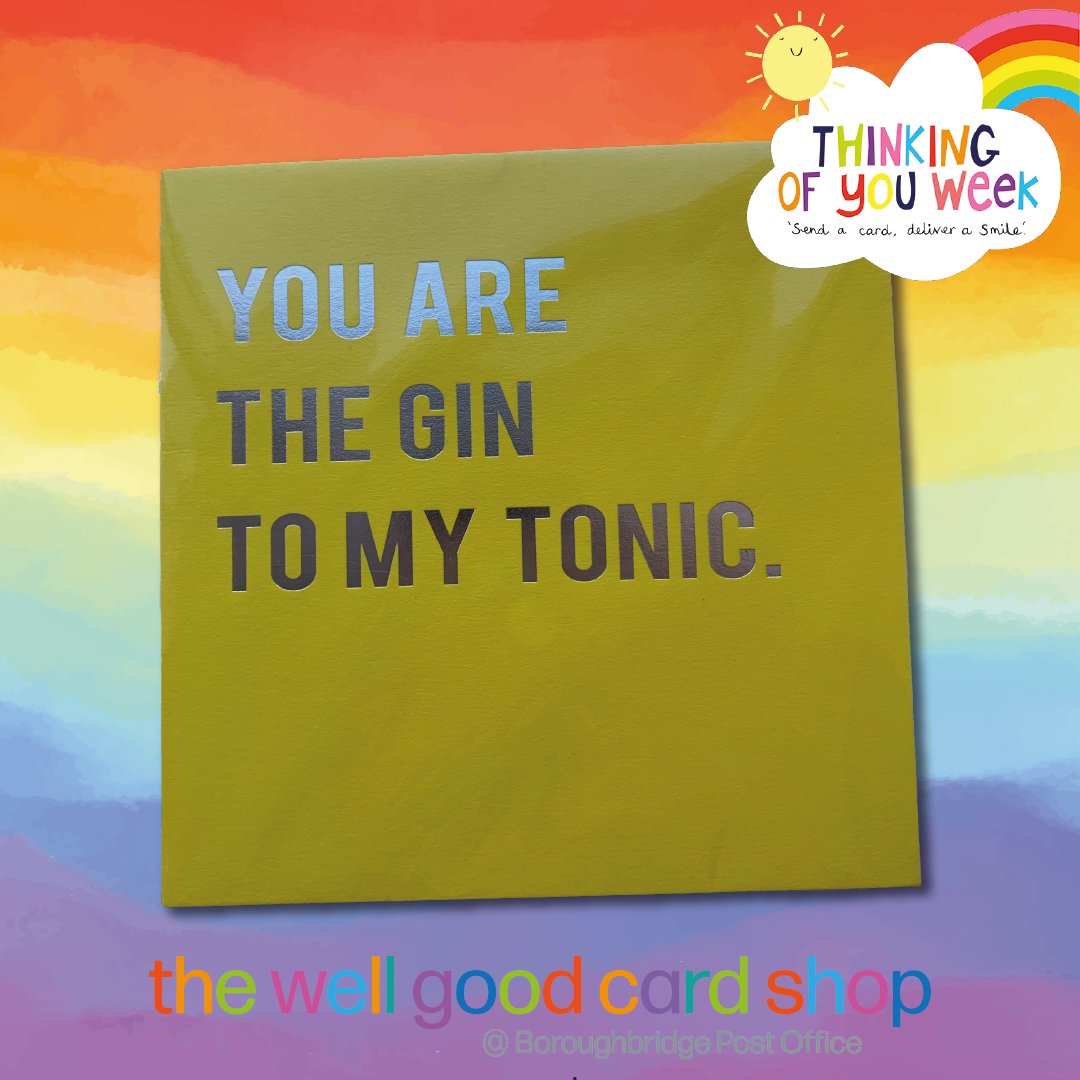 BoroughbridgePO's tweet photo. It’s thinking of you week! Send a card and deliver a smile with cards from The Well Good Card shop!💕

#card #occasioncards #postoffice #thinkingofyou #thinkingofyouweek #thinkingofyouweek2021 #boroughbridge #northyorkshire #yorkshire #yorkshirelife #boroughbridgelife https://t.co/j7aNGfmXcg