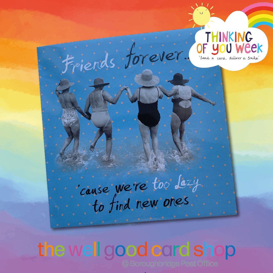 BoroughbridgePO's tweet photo. It’s thinking of you week! Send a card and deliver a smile with cards from The Well Good Card shop!💕

#card #occasioncards #postoffice #thinkingofyou #thinkingofyouweek #thinkingofyouweek2021 #boroughbridge #northyorkshire #yorkshire #yorkshirelife #boroughbridgelife https://t.co/j7aNGfmXcg